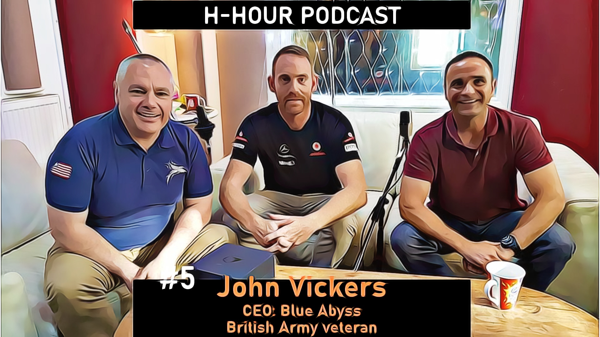 h-hour Podcast nft #5 john vickers cover image