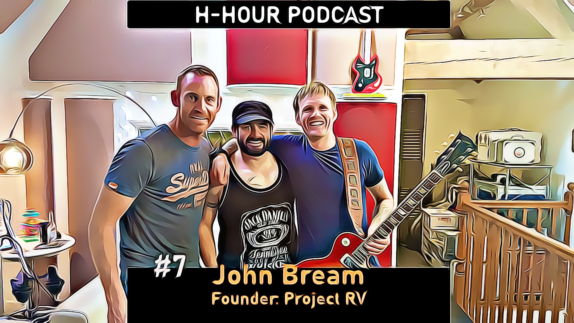 h-hour Podcast nft #7 John Bream cover image (1)