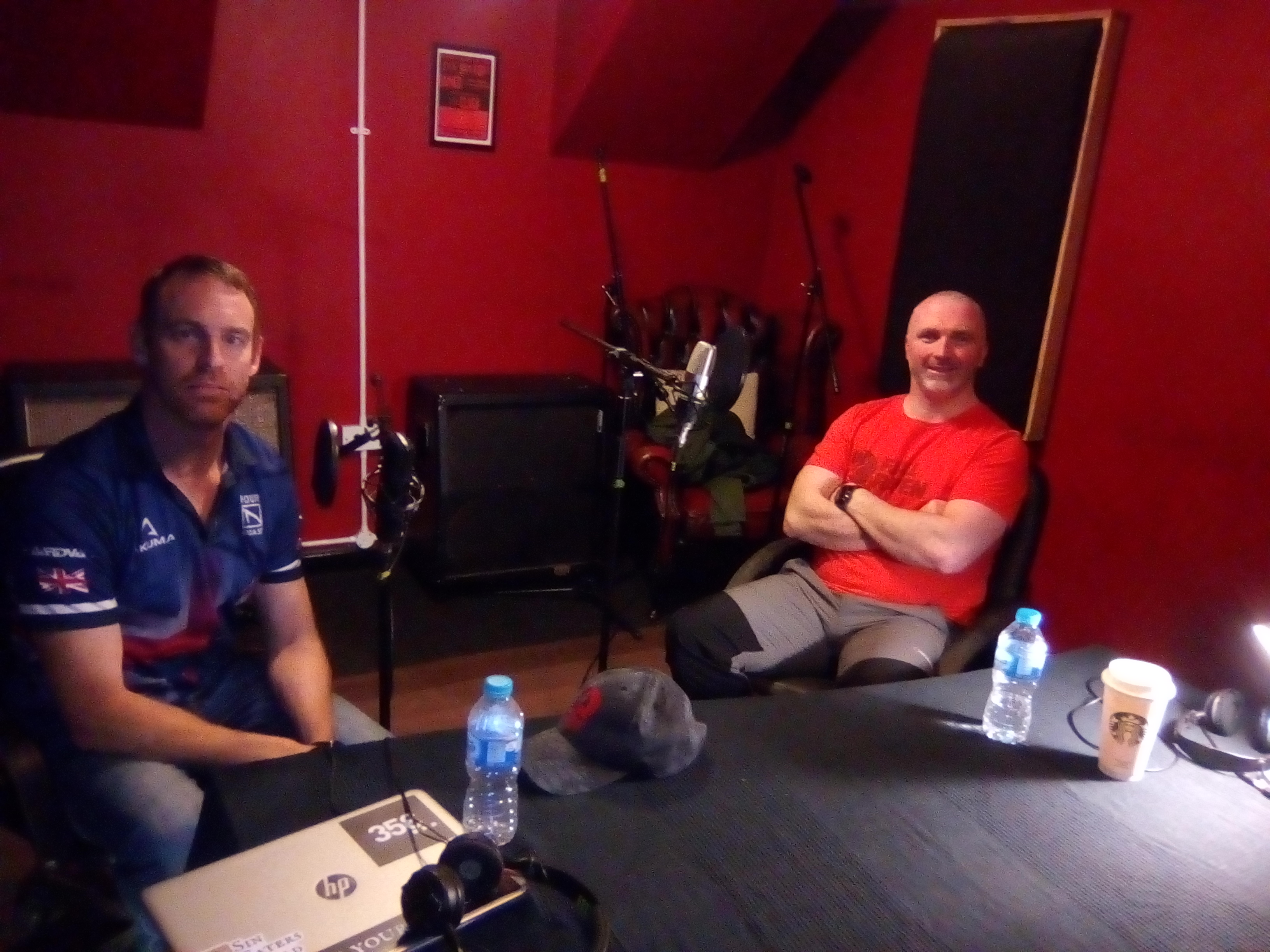 Hugh Keir and Nick McCarthy on the H-Hour podcast