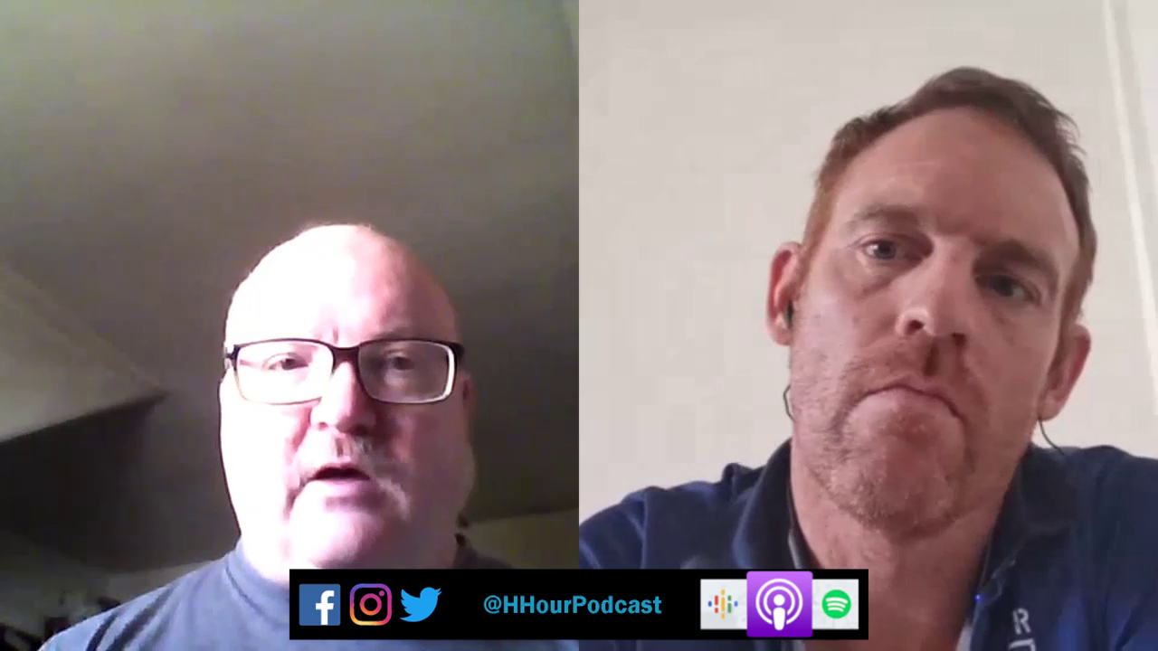 hugh keir and ian hancock (ebola ian) on the h-hour podcast discussing covid-19