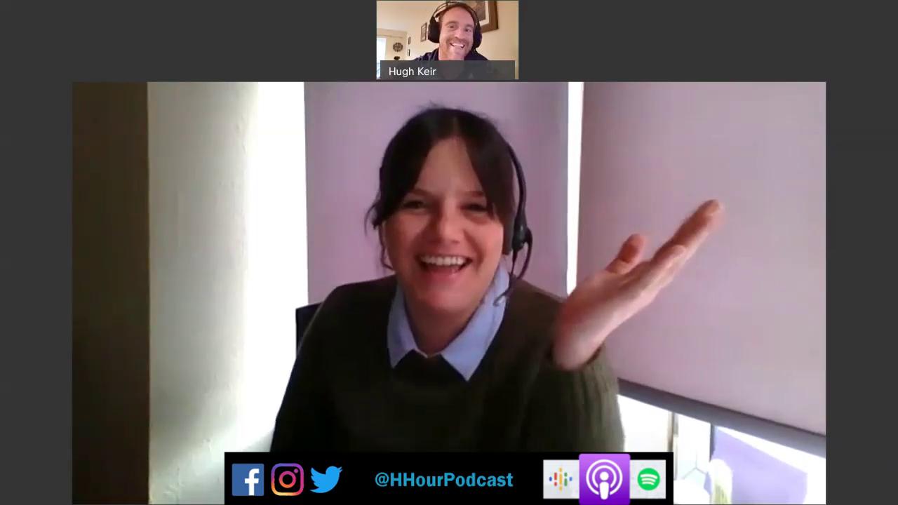 Ailu and Hugh Keir on the H-Hour podcast talking about gender, queer studies and feminist theory