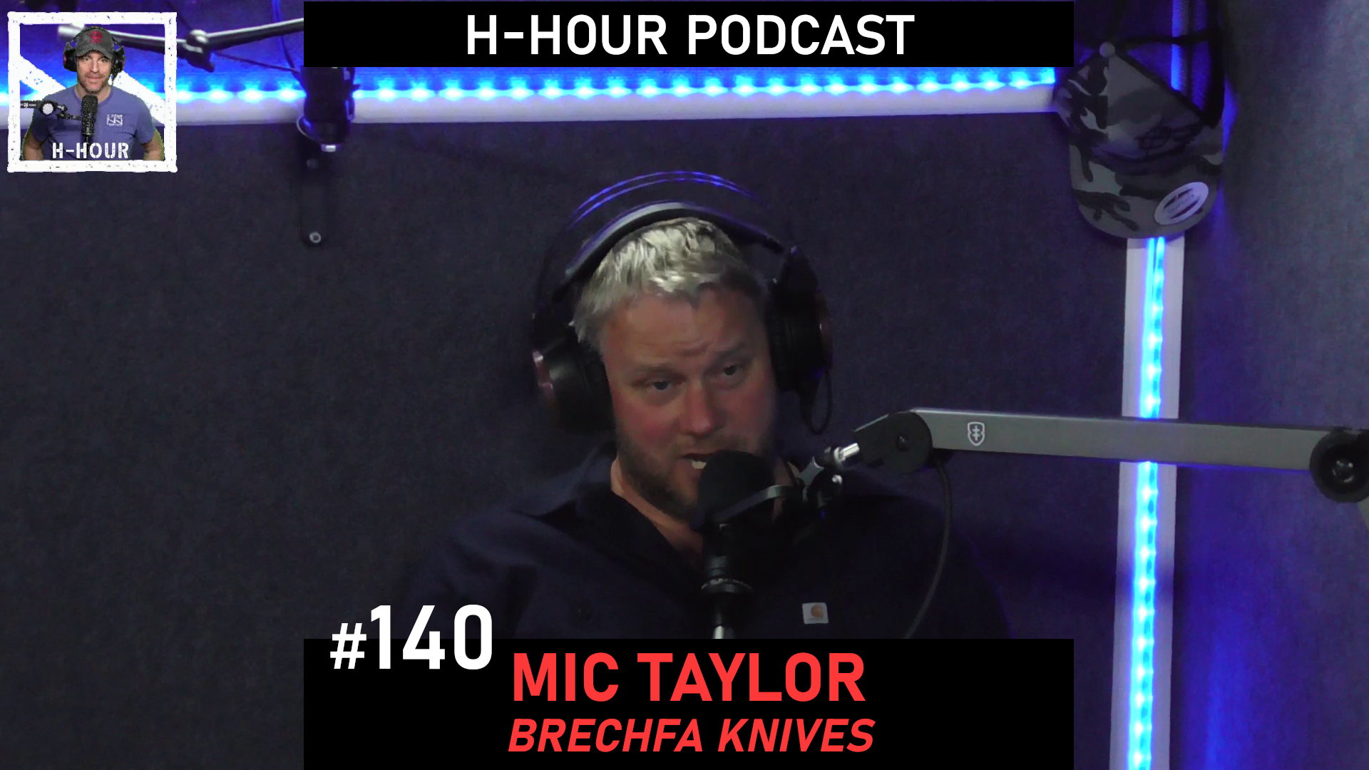 mic taylor brechfa knives h-hour podcast hugh keir