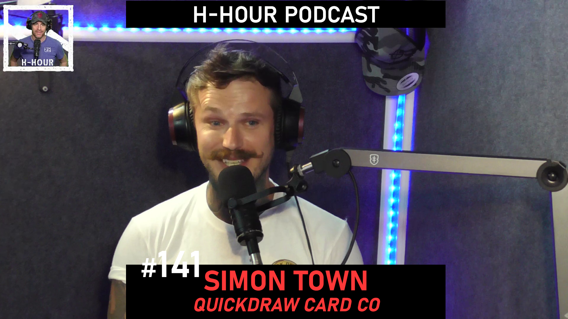 simon town quickdraw card company on the h-hour podcast