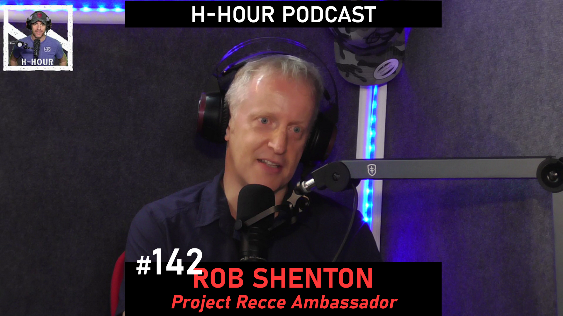 rob shenton charity runner on the h-hour podcast with hugh keir