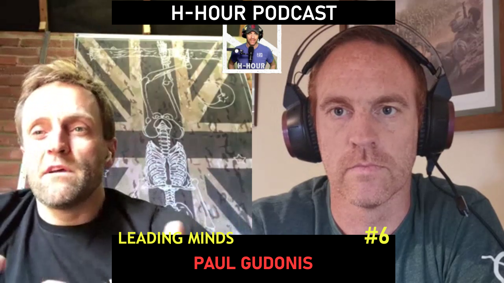 paul gudonis and hugh keir on h-hour podcast