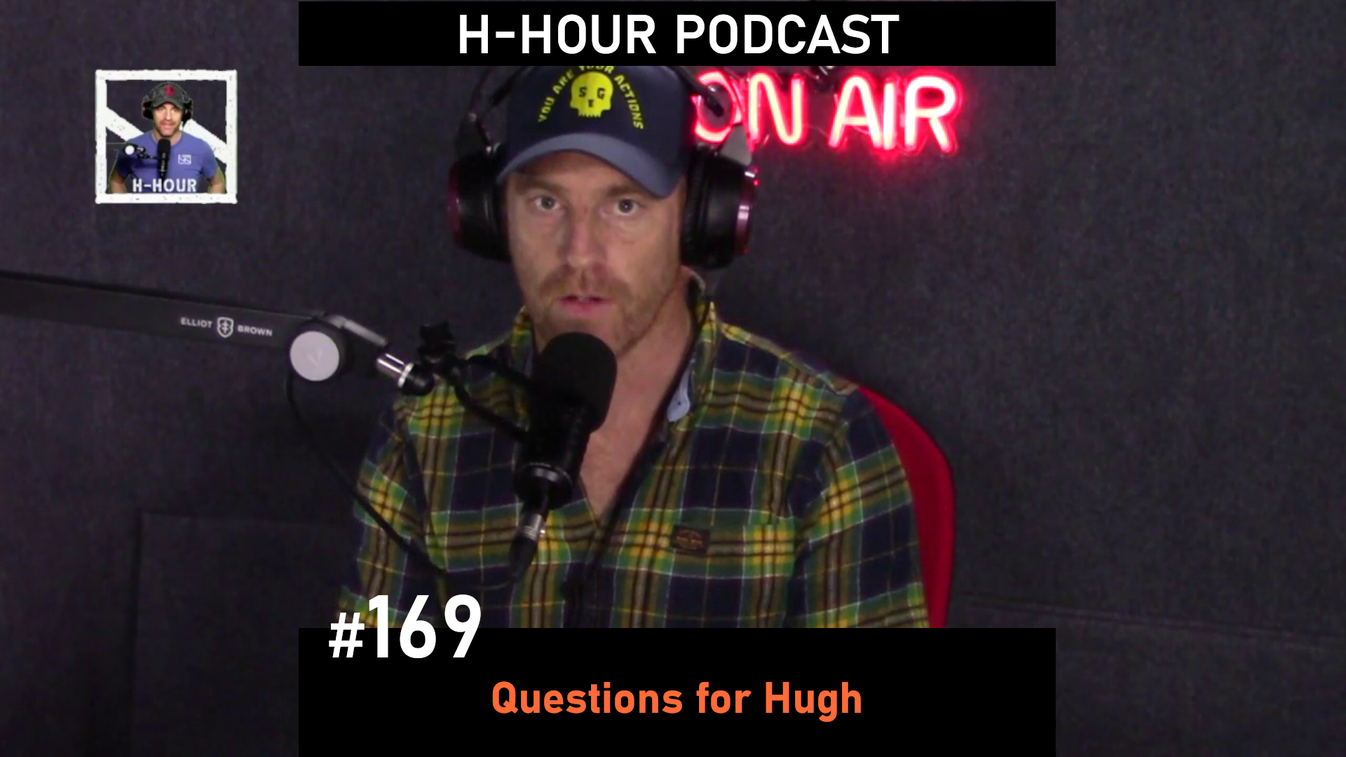 Podcast cover image hugh keir questions h-hour