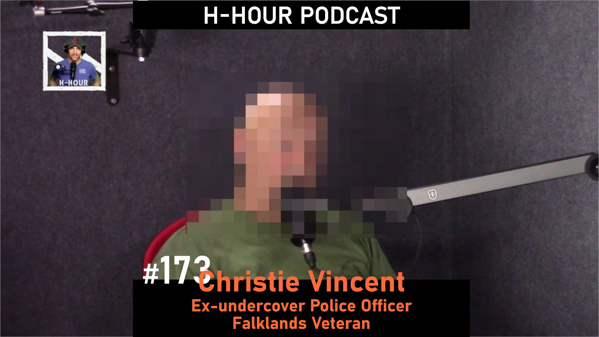 christie vincent police parachute regiment falklands h-hour Podcast cover image