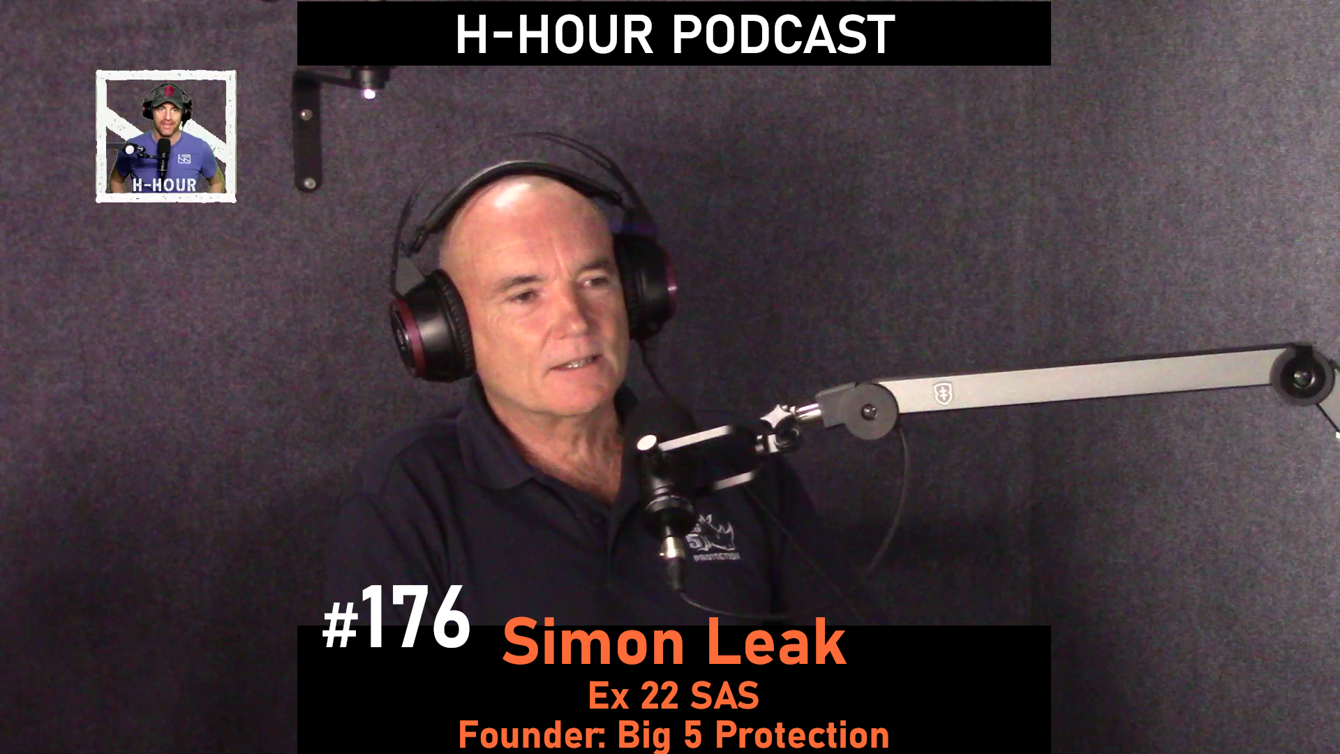 H-Hour Podcast #176 Simon Leak - ex 22 SAS and Para Reg, founder of Big 5 Protection