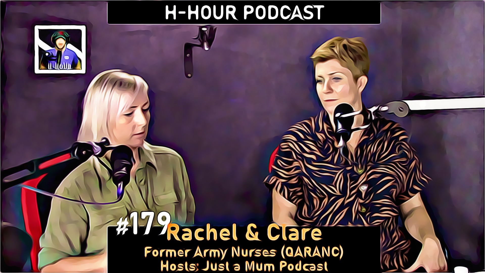 h-hour Podcast #179 NFT cover image rachel and clare