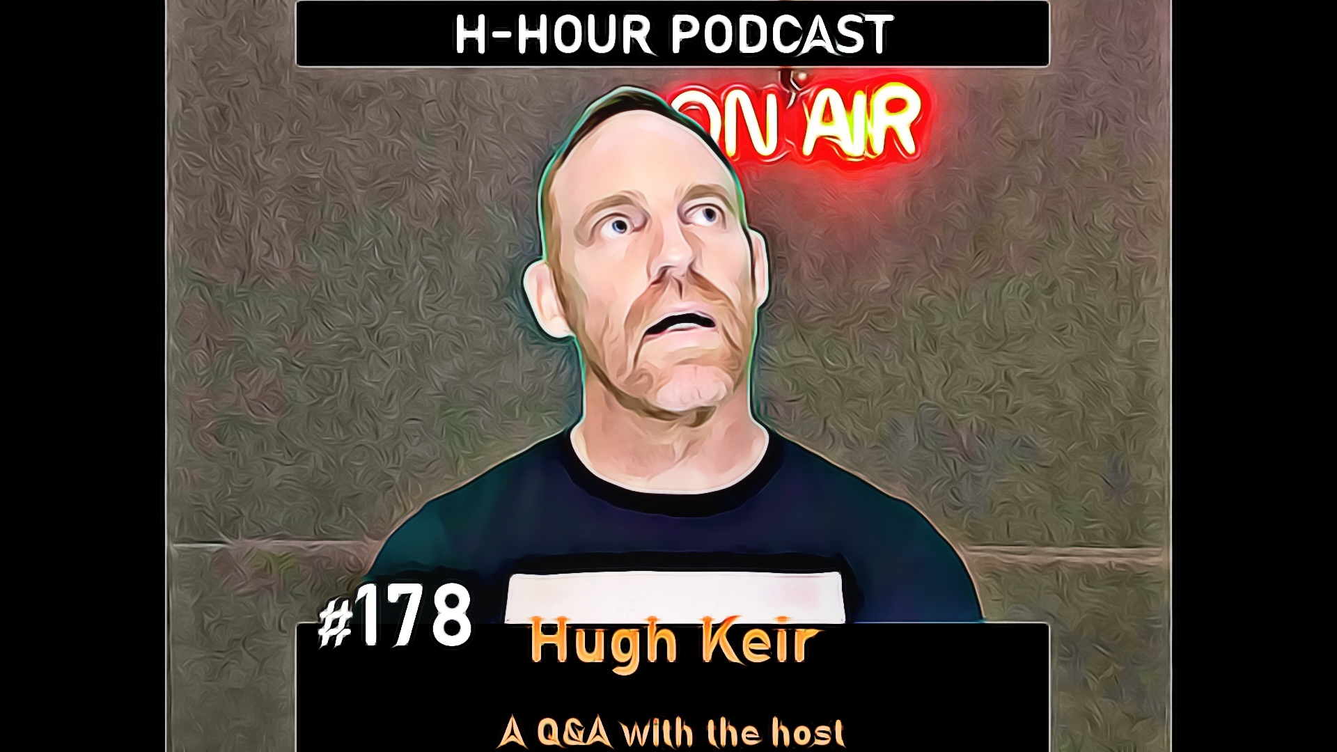 hugh keir q and a h-hour Podcast NFT cover image