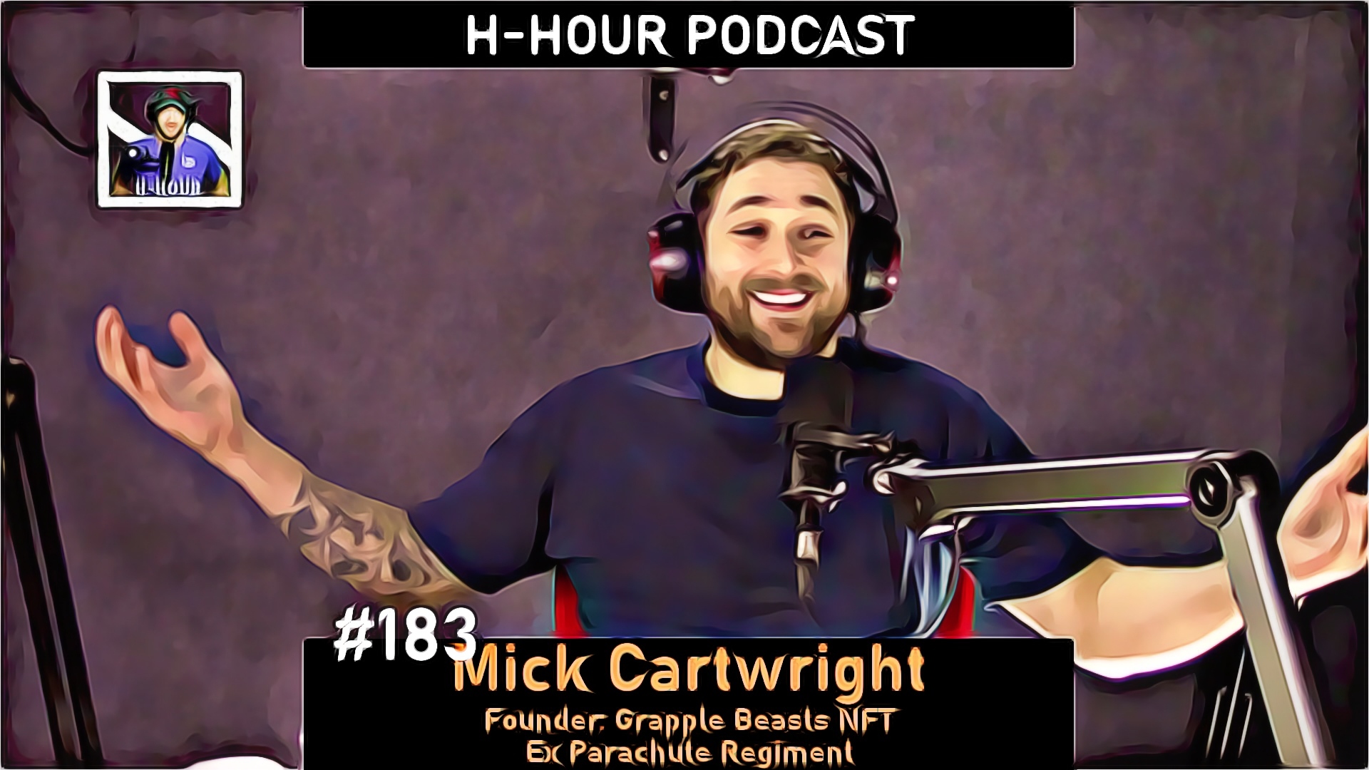h-hour Podcast nft #183 mick cartwright cover image