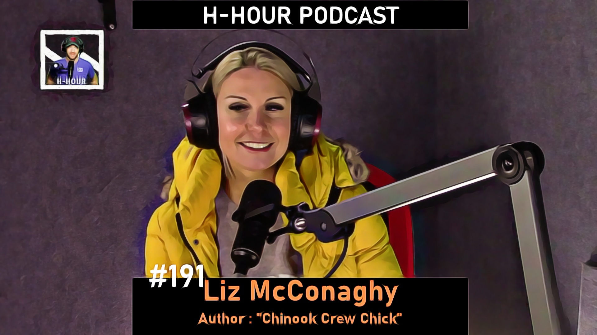 h-hour Podcast #191 liz mcconaghy chinook crew chick cover image